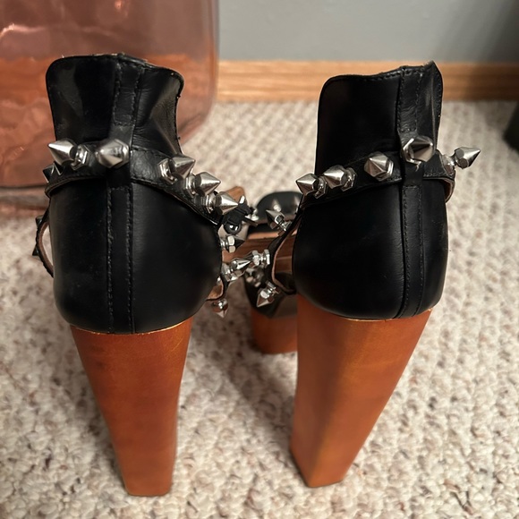Jeffrey Campbell Dominique studded platform heels - Picture 4 of 5